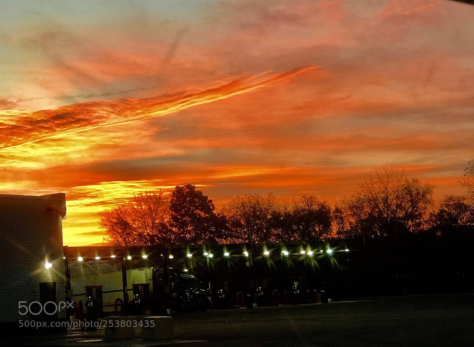 Apple iPhone 7 Plus sample photo. Fiery skies photography