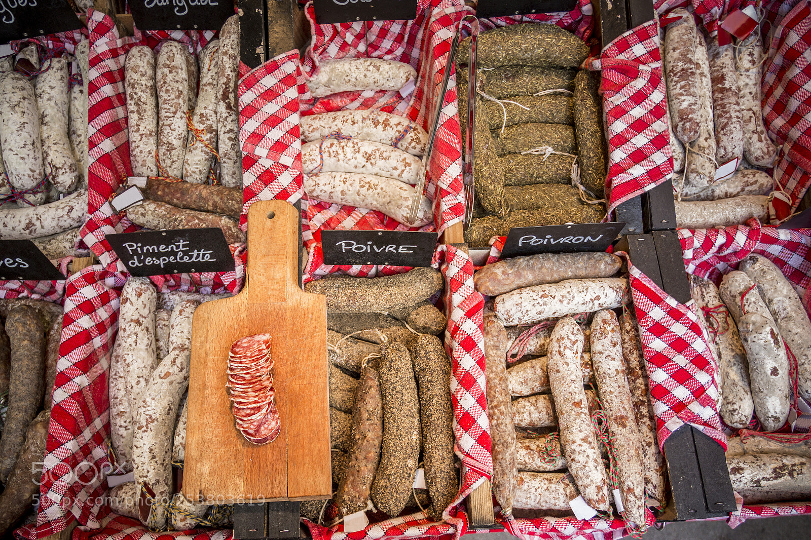 Canon EOS 70D sample photo. Variety of tasty sausages photography
