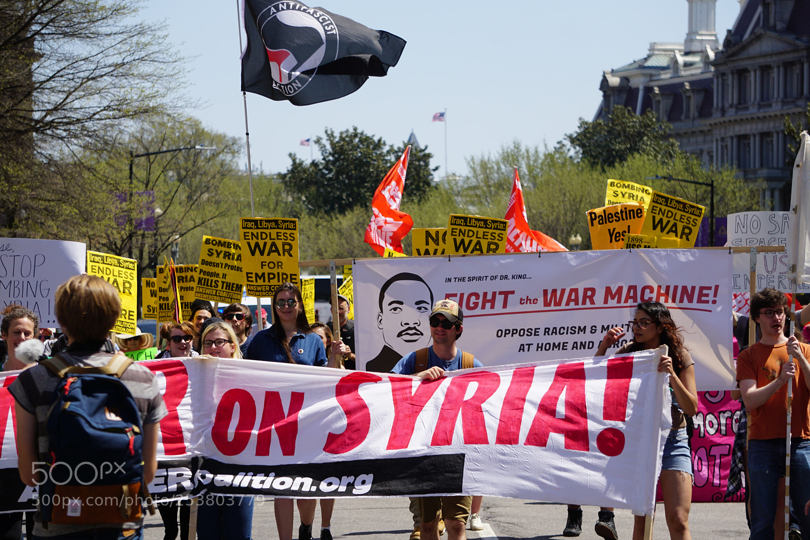 Sony a6000 sample photo. Protest for syria photography