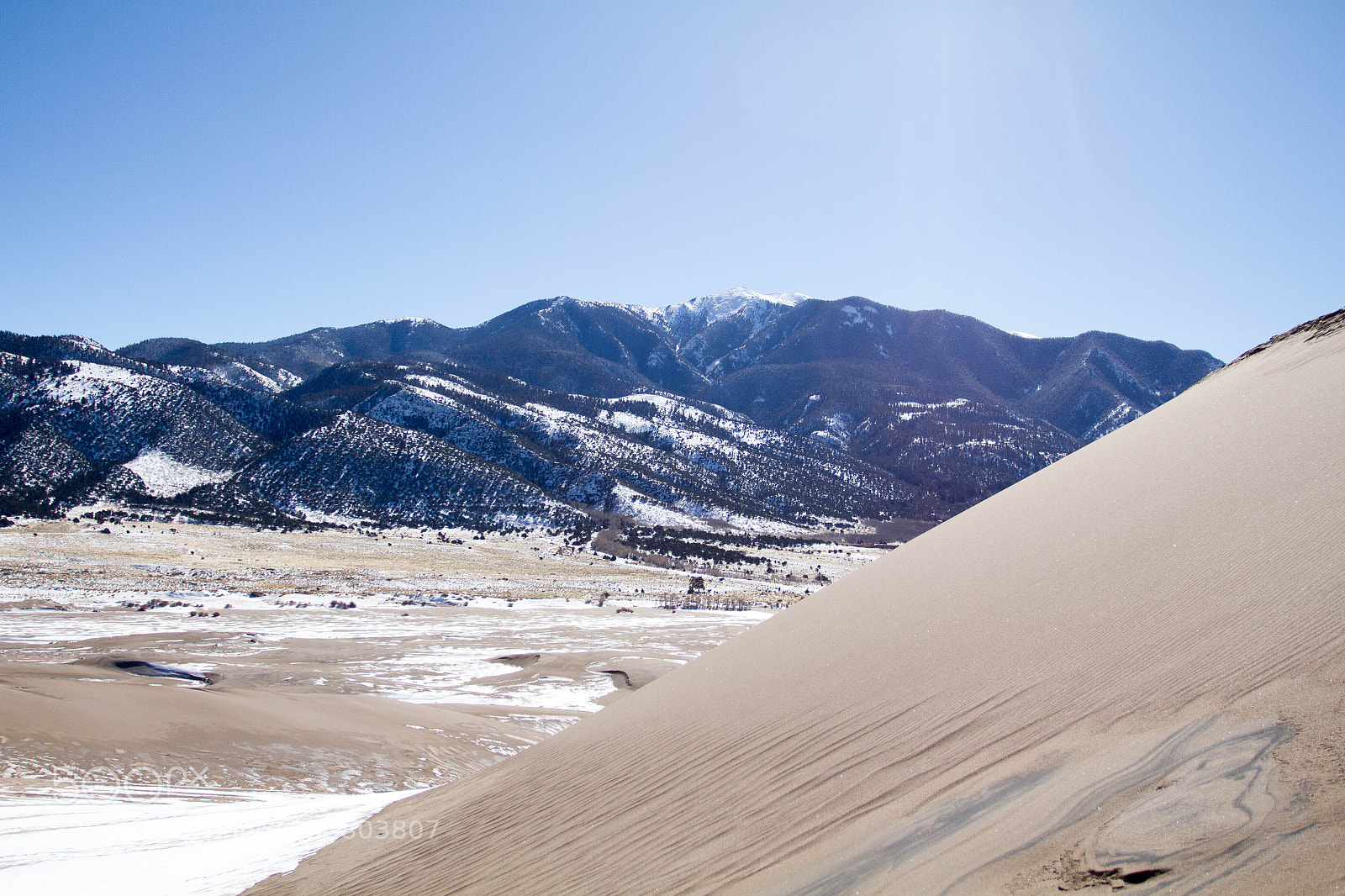 Canon EOS 7D sample photo. Great sand dune national photography