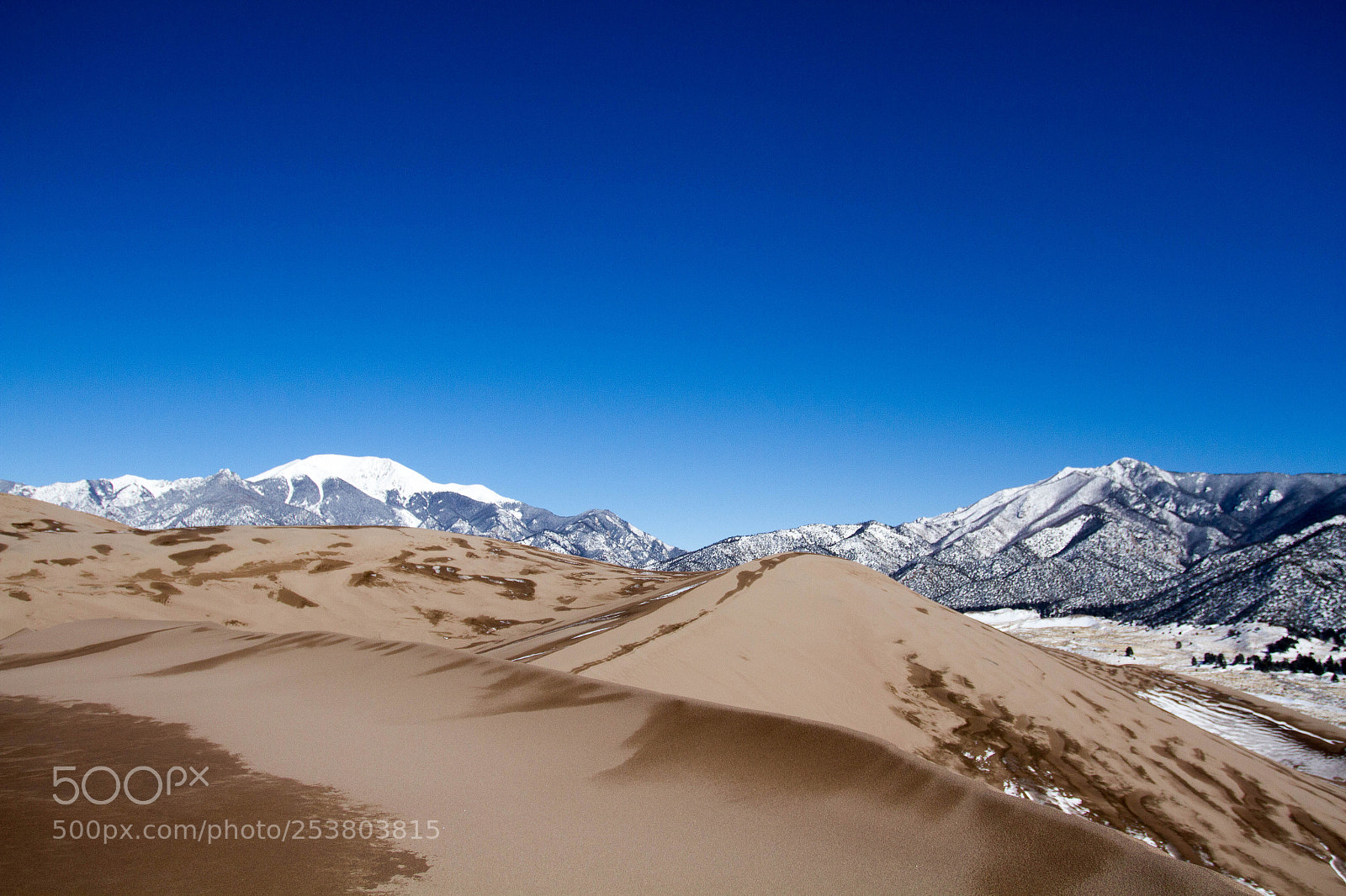 Canon EOS 7D sample photo. Great sand dune national photography