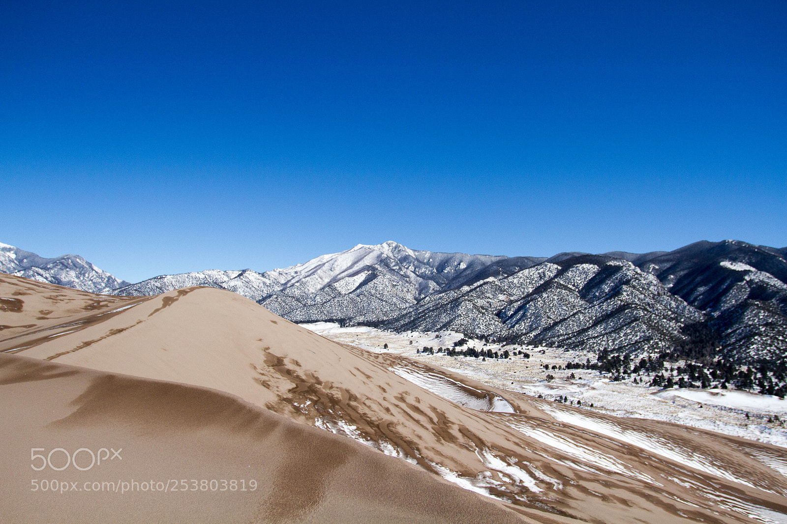 Canon EOS 7D sample photo. Great sand dune national photography