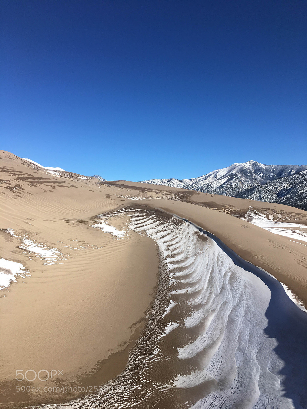 Apple iPhone 6s sample photo. Great sand dune national photography