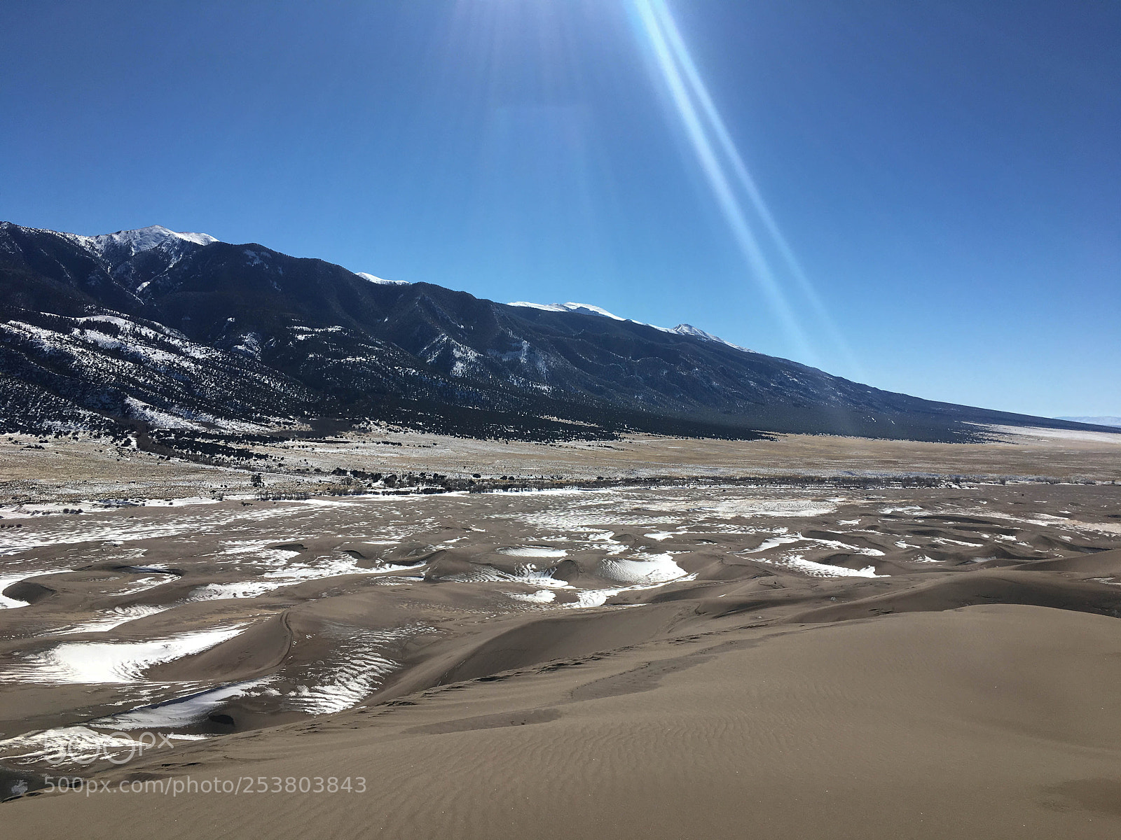 Apple iPhone 6s sample photo. Great sand dune national photography