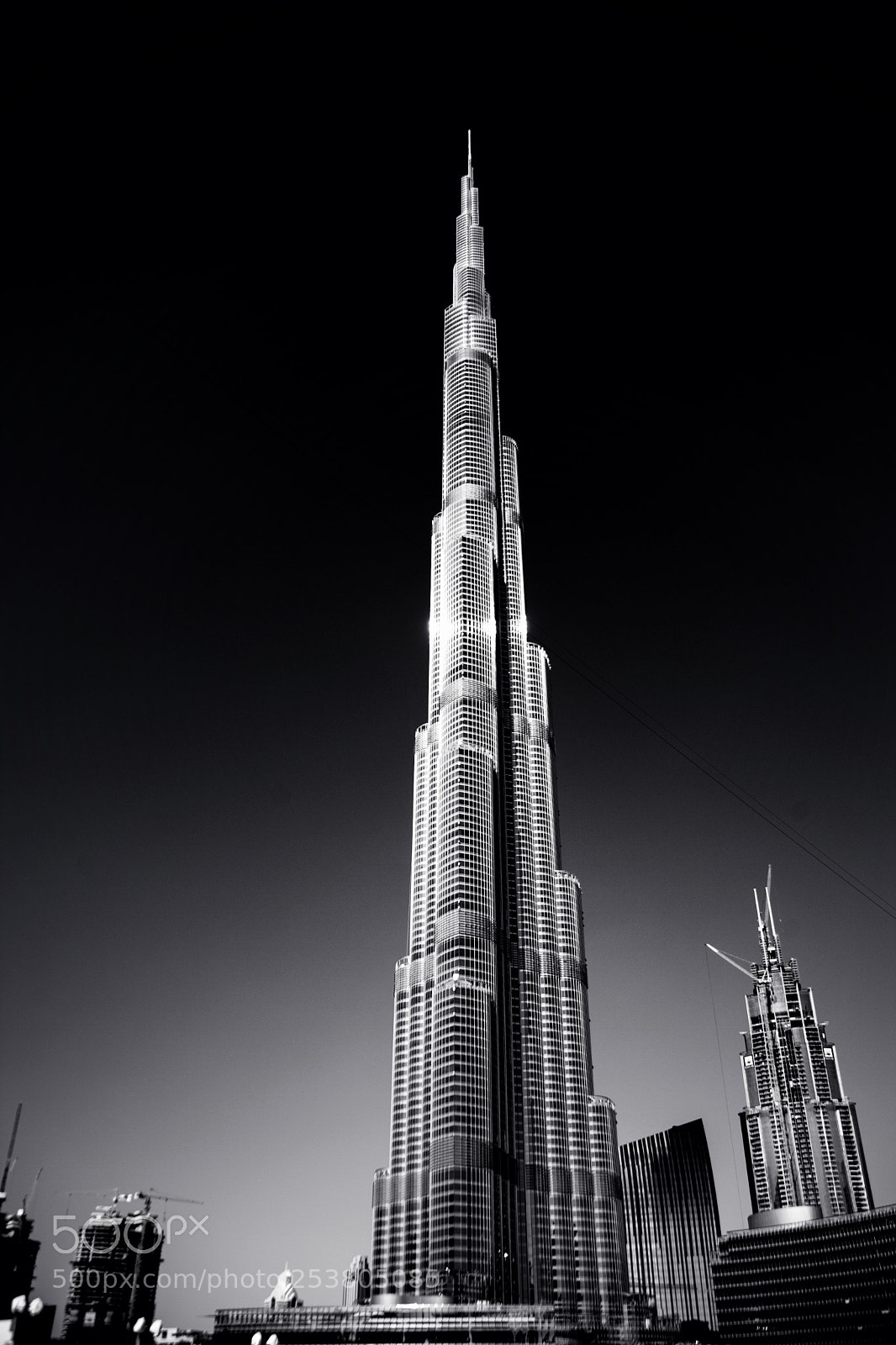 Canon EOS 5D Mark II sample photo. Burj khalifa photography