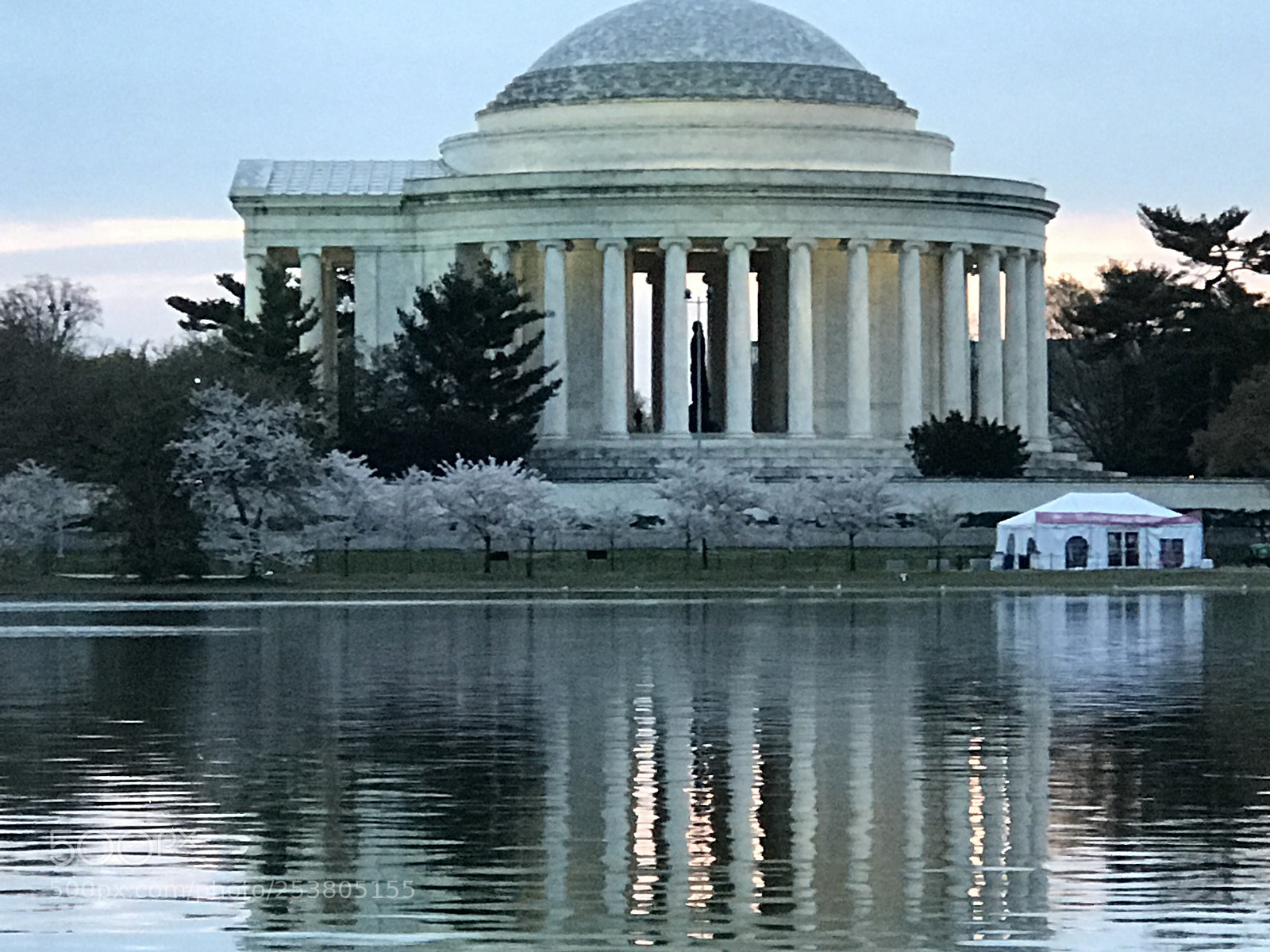 Apple iPhone 7 Plus sample photo. Thomas jefferson memorial photography