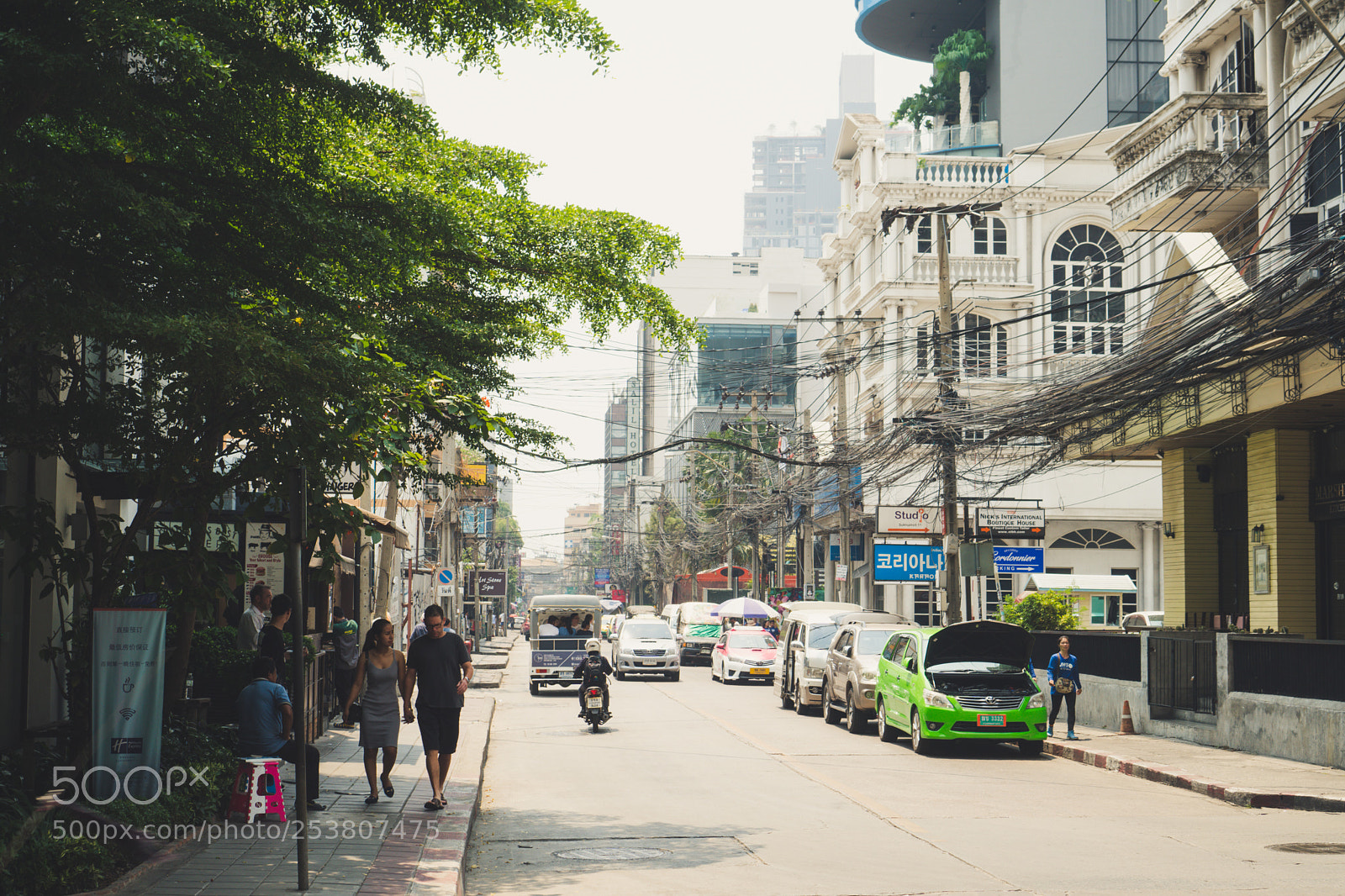 Sony a6300 sample photo. Day road photography