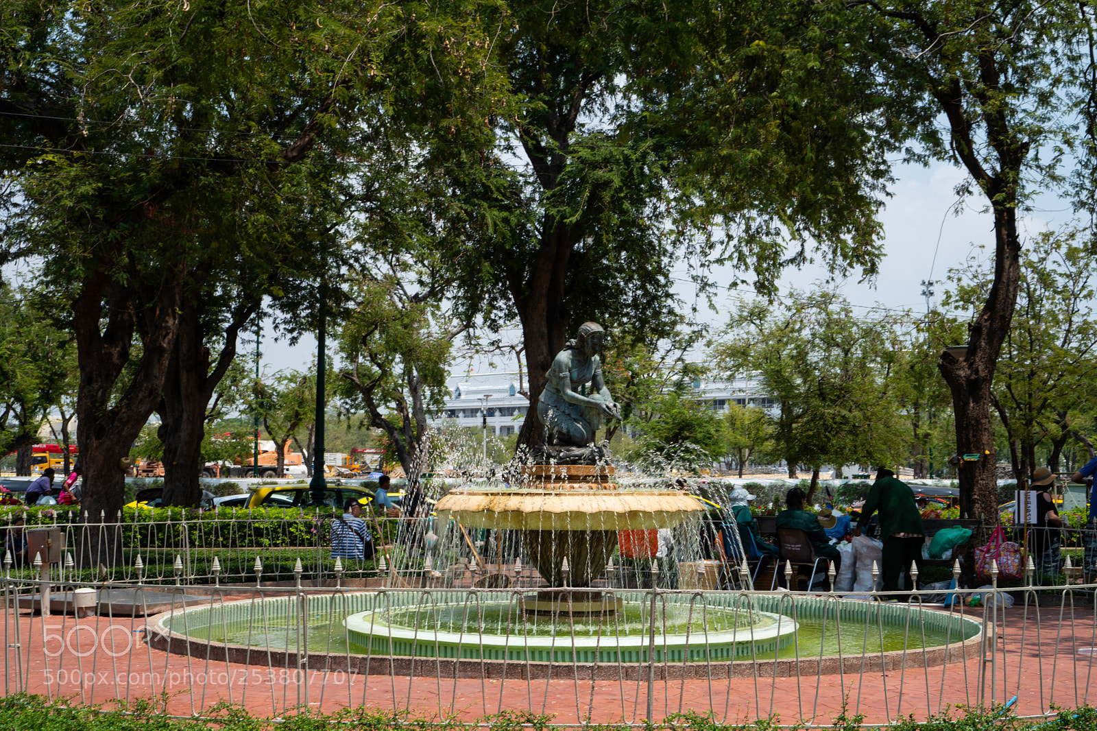 Sony a6300 sample photo. Fountain photography