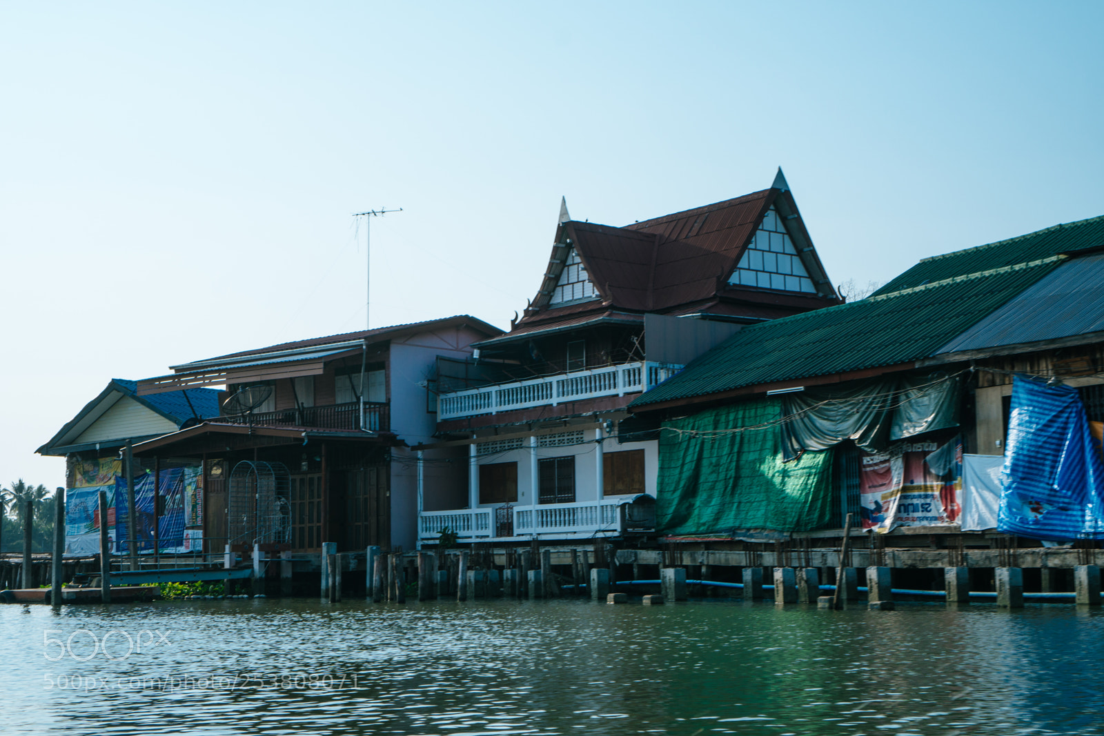 Sony a6300 sample photo. Houses photography