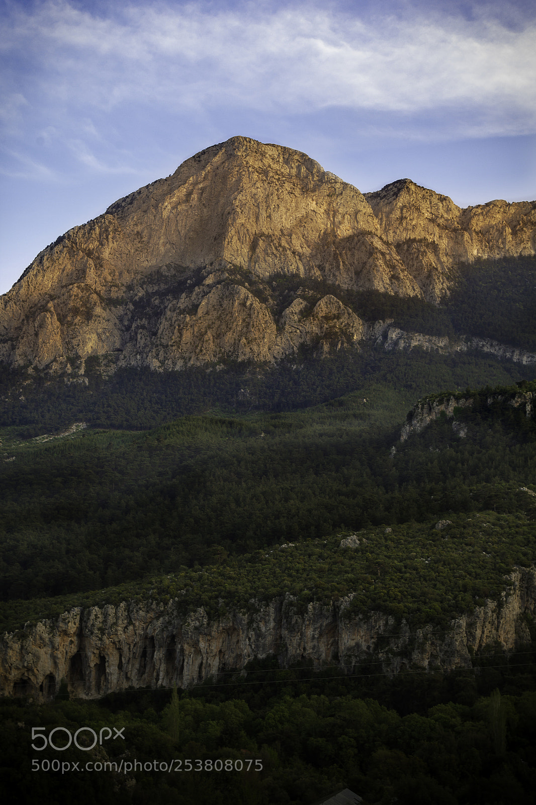 Canon EOS 60D sample photo. Evening view of mountain photography