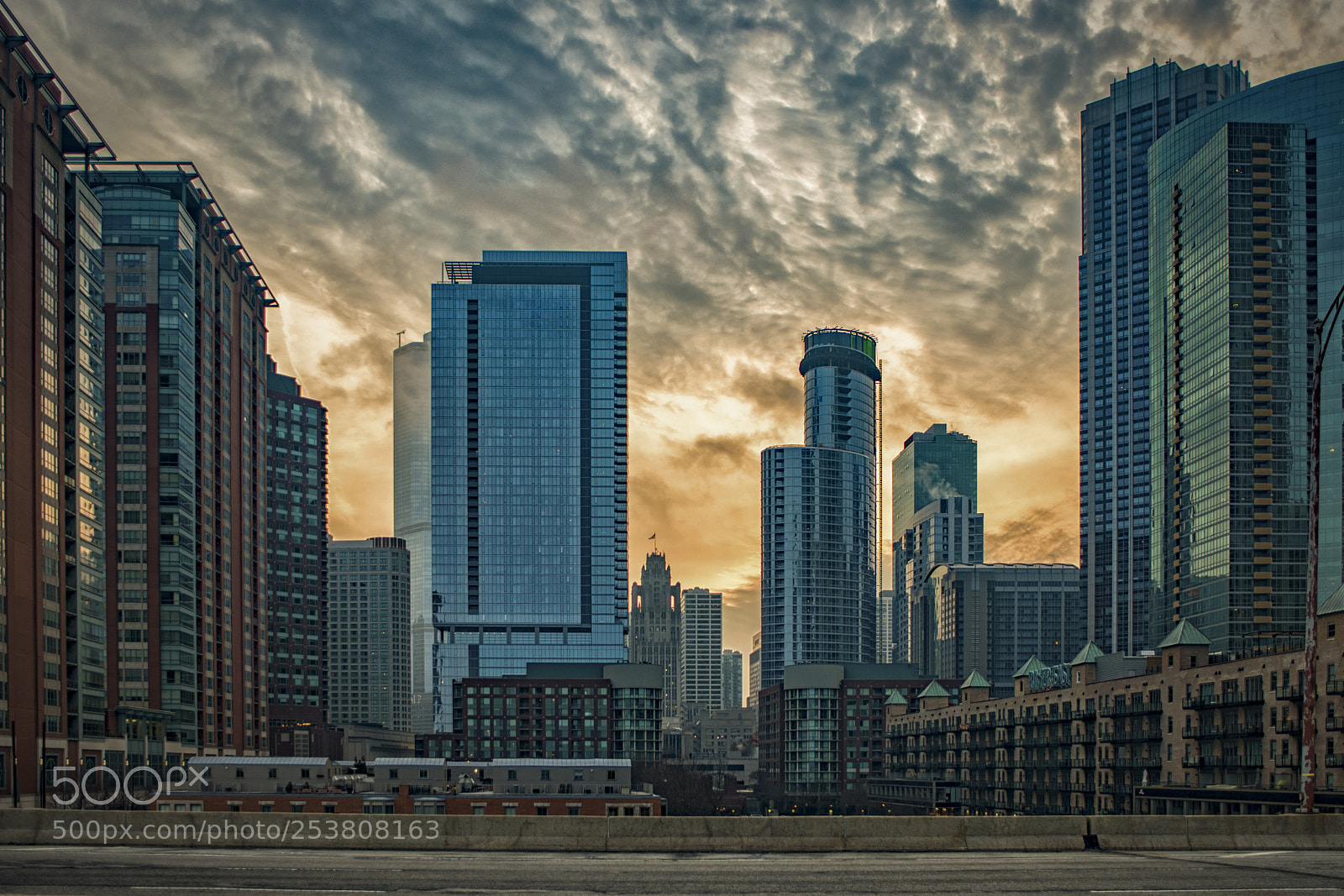 Nikon D850 sample photo. Chicago sunset photography