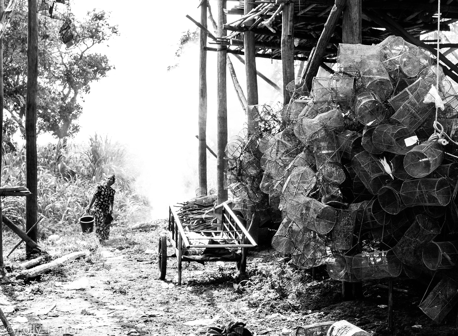 Fujifilm X-T2 sample photo. Village life in kampong photography