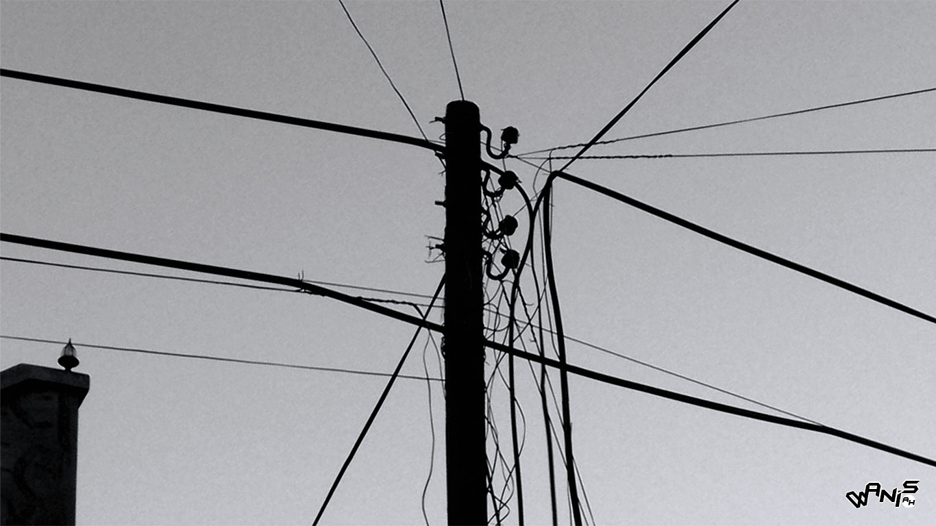 Canon POWERSHOT A540 sample photo. أسلاك متشابكة photography