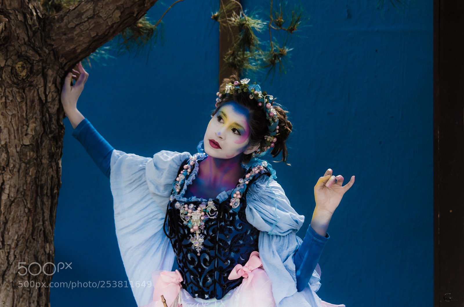 Nikon D7000 sample photo. Blue nymph fairy photography