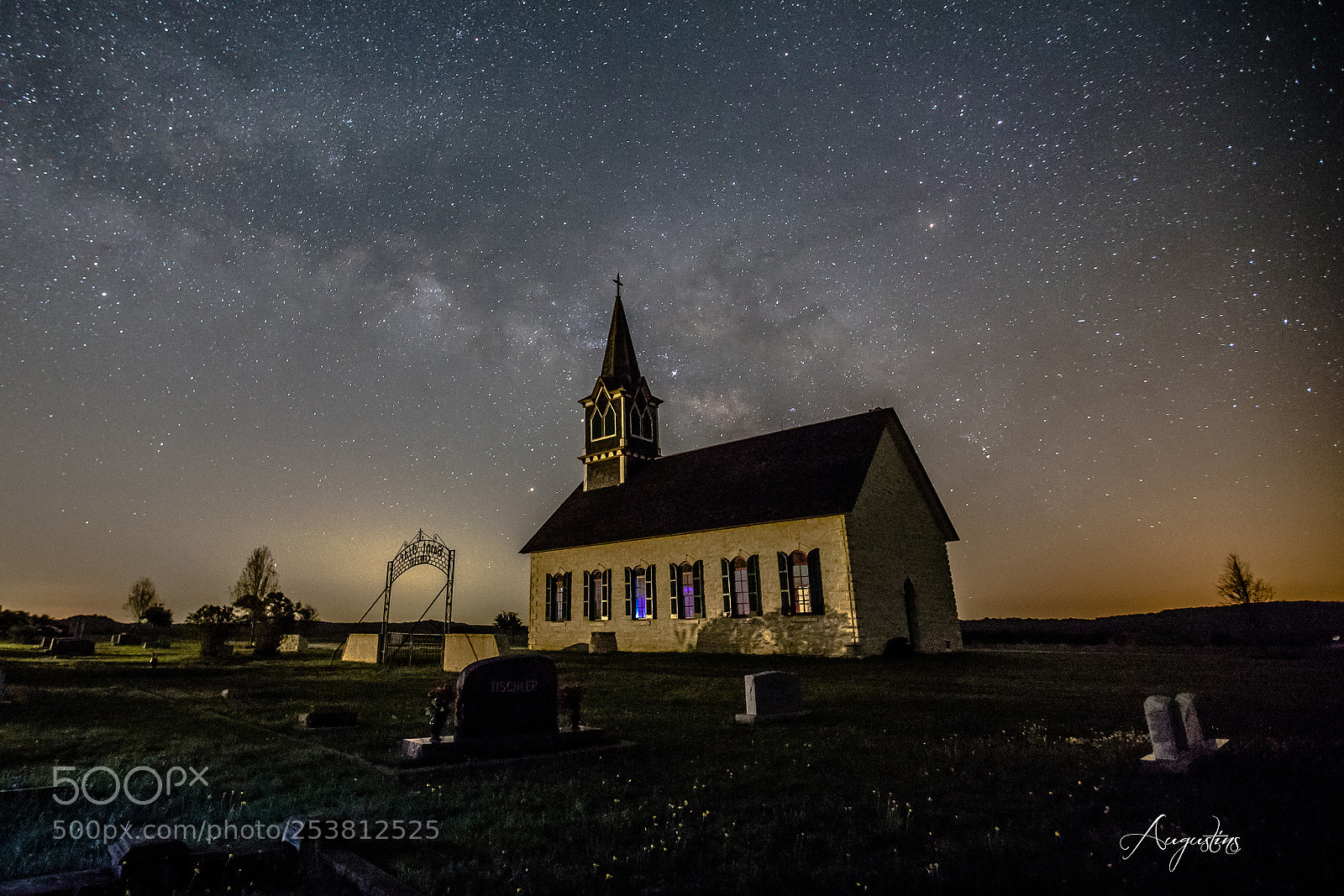 Canon EOS 6D Mark II sample photo. Church with billion stars photography