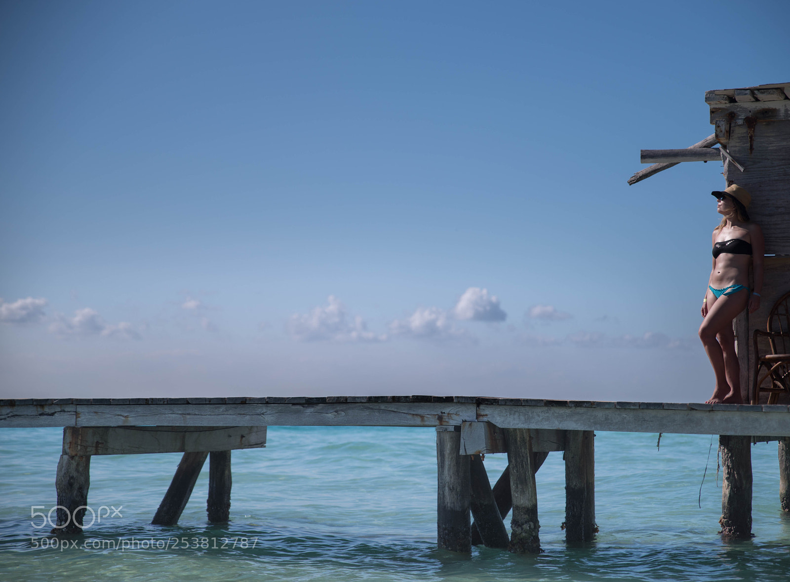 Pentax K-1 sample photo. Dock pose photography