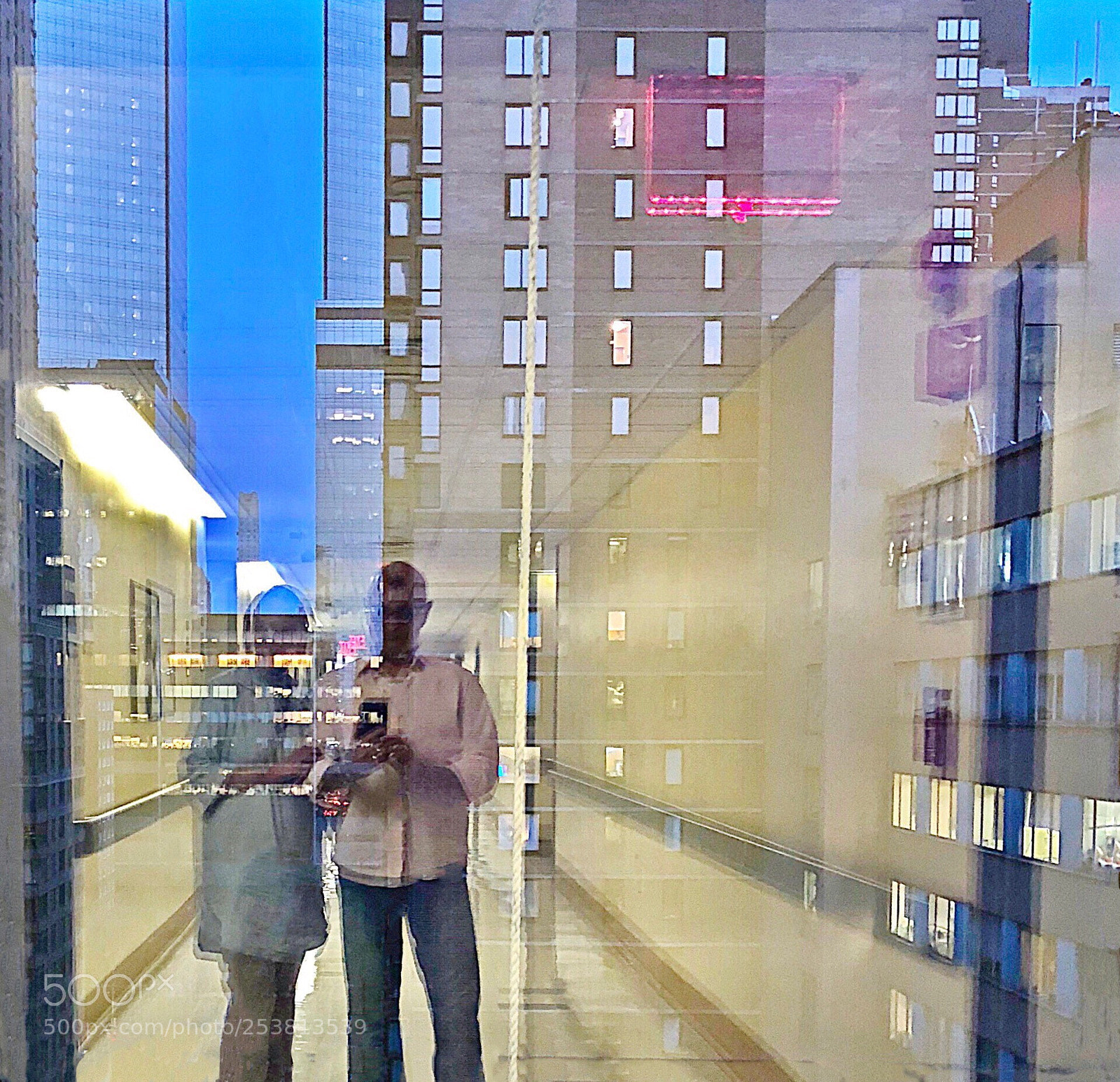 Apple iPhone X sample photo. Reflection photography