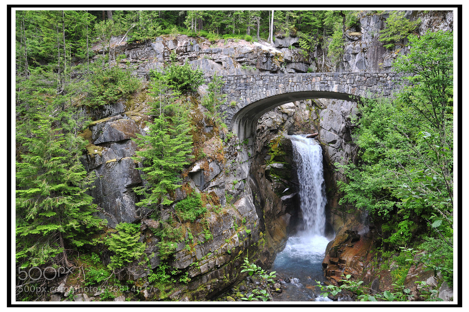 Nikon D300 sample photo. Falling water 1 photography