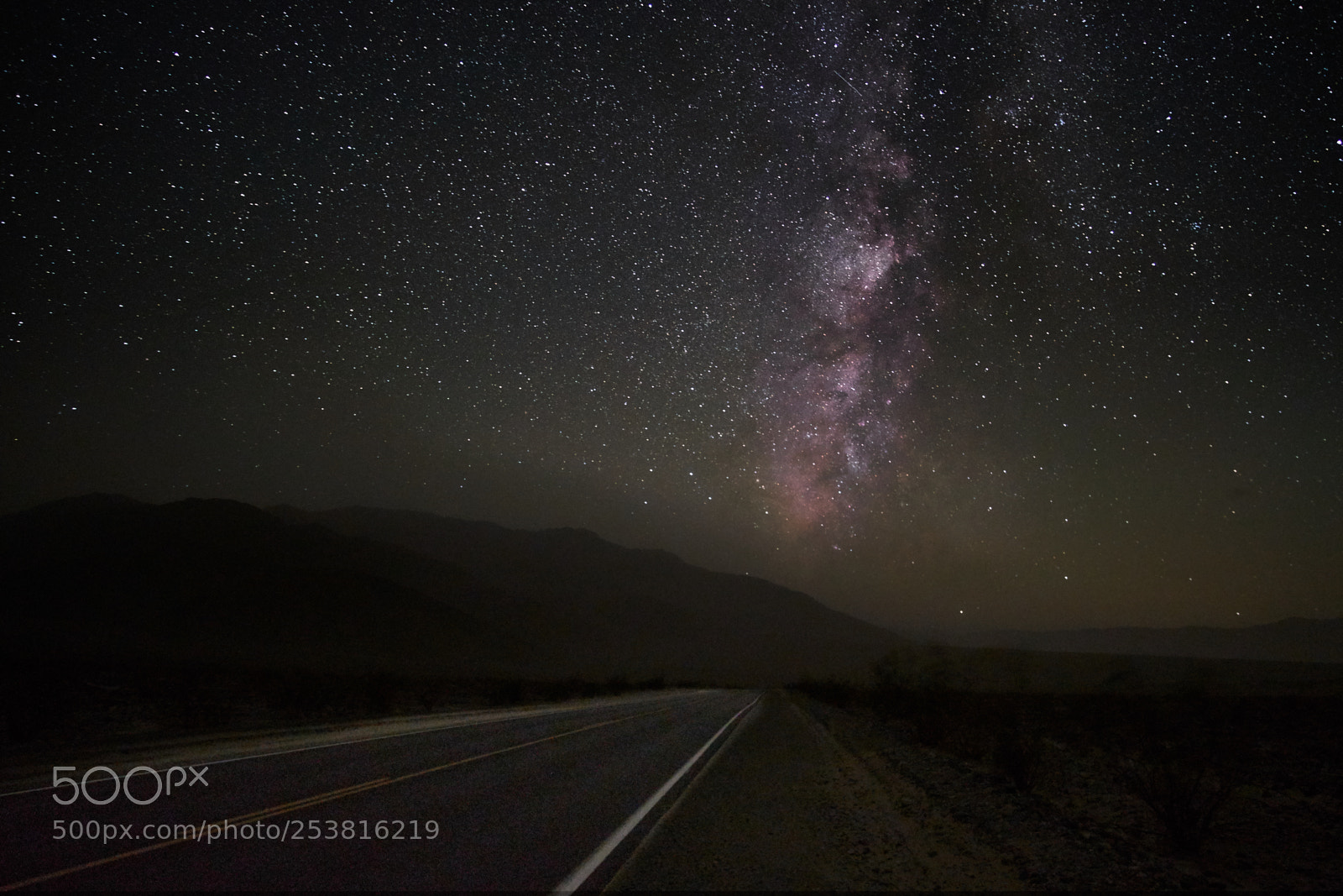 Fujifilm X-T2 sample photo. Death valley - milky photography