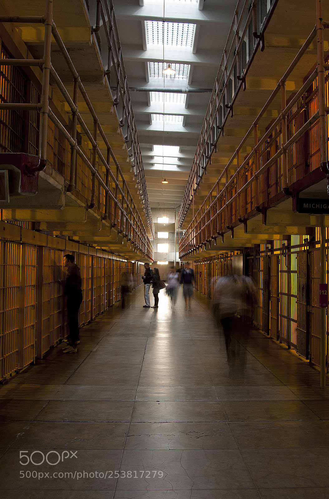 Nikon D2X sample photo. Alcatraz prison - michigan photography
