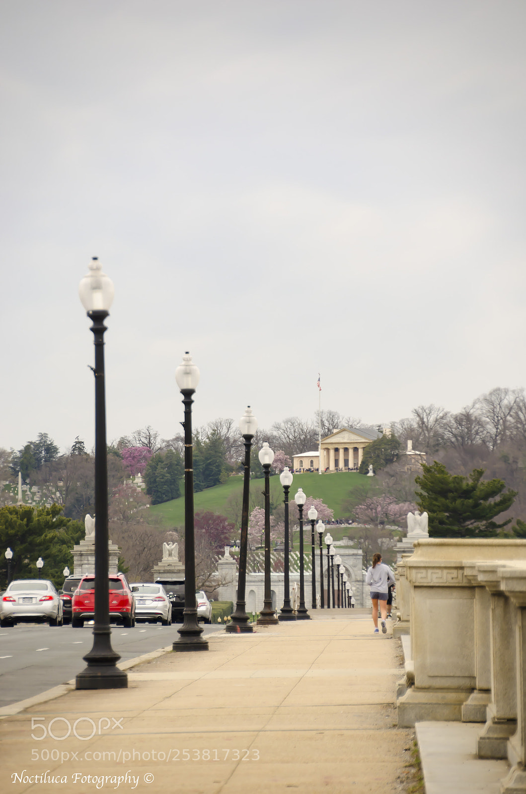 Nikon D5100 sample photo. Arlington memorial bridge photography
