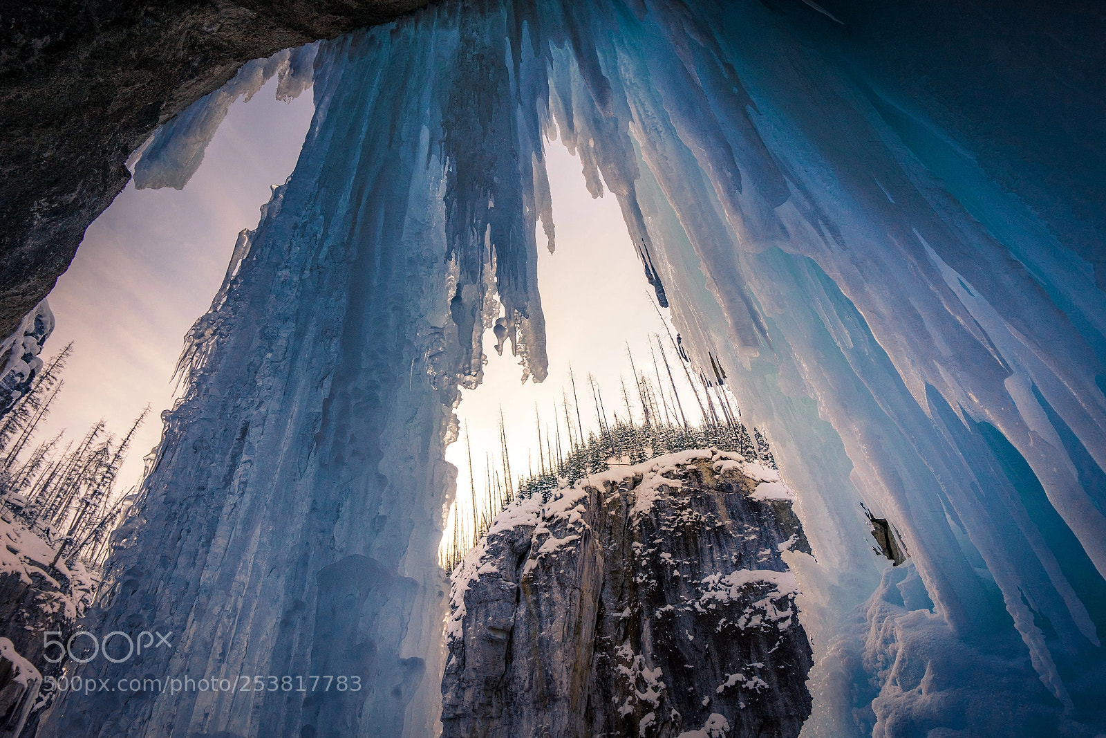 Sony a7 sample photo. Frozen dungeon photography