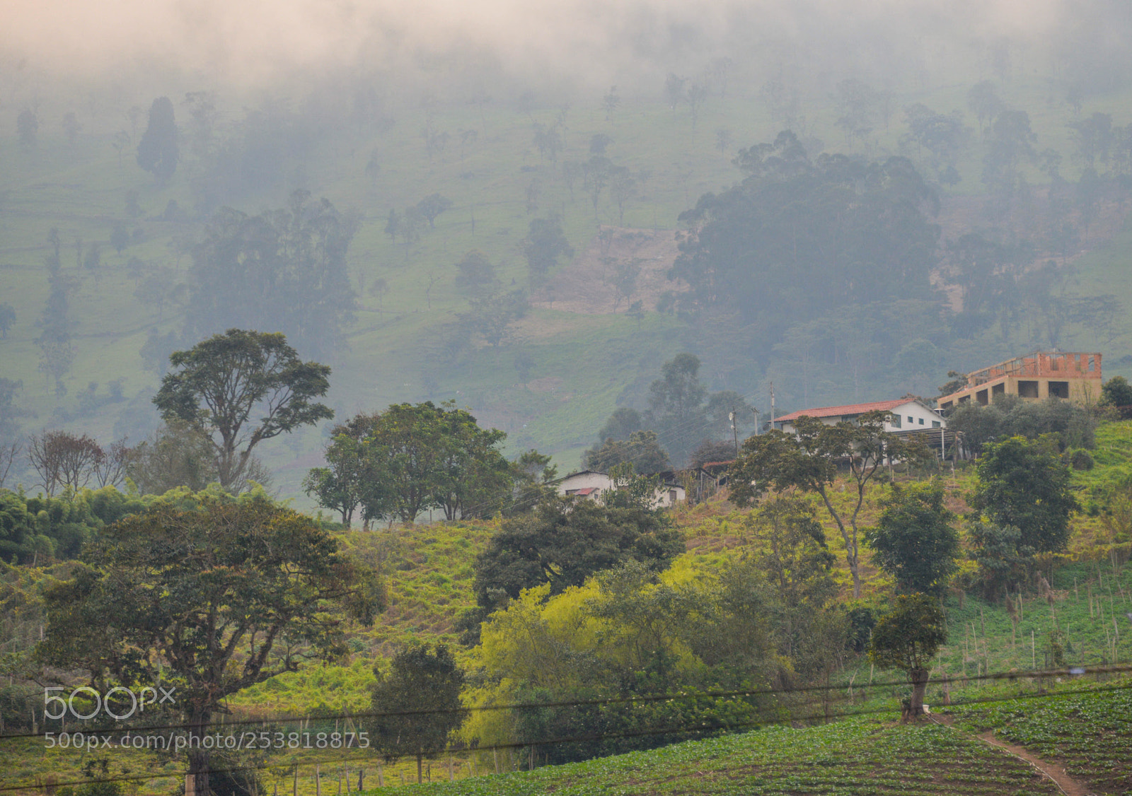 Nikon D610 sample photo. Mountains close to bogota photography