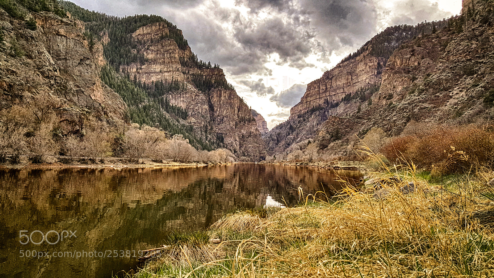 Samsung Galaxy Note5 sample photo. Colorado hanging lake park photography