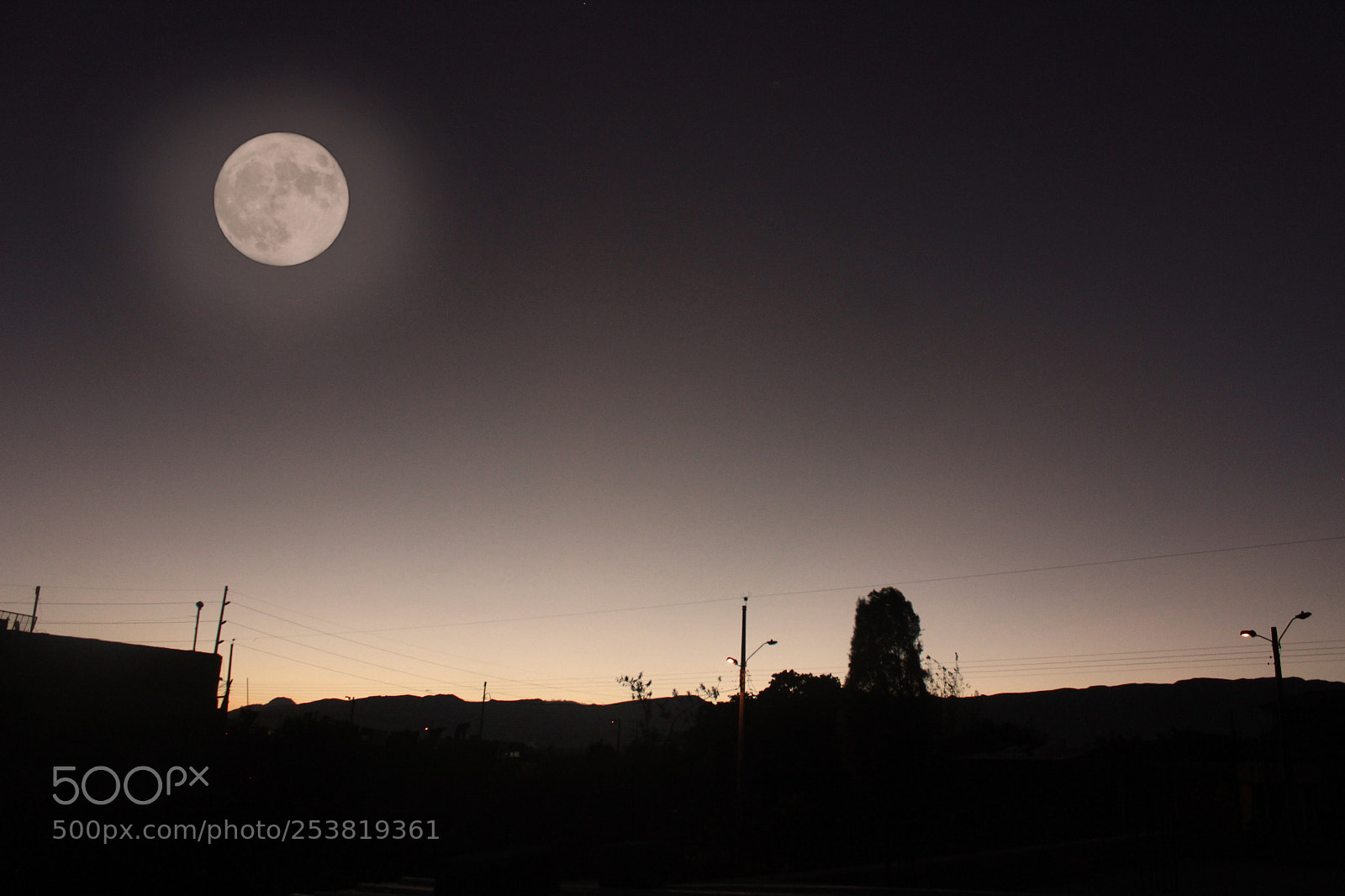 Canon EOS 1200D (EOS Rebel T5 / EOS Kiss X70 / EOS Hi) sample photo. Full moon photography
