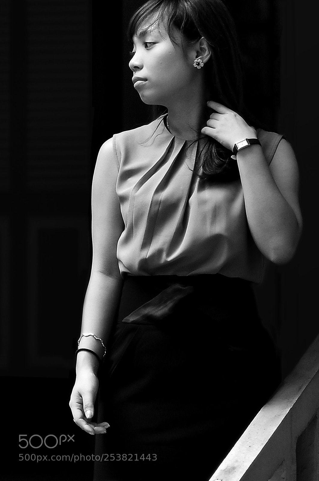 Nikon D300 sample photo. Portrait photography