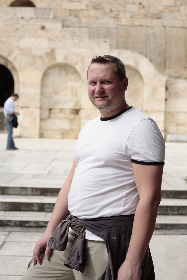 Canon EOS 5D sample photo. David at acropolis photography