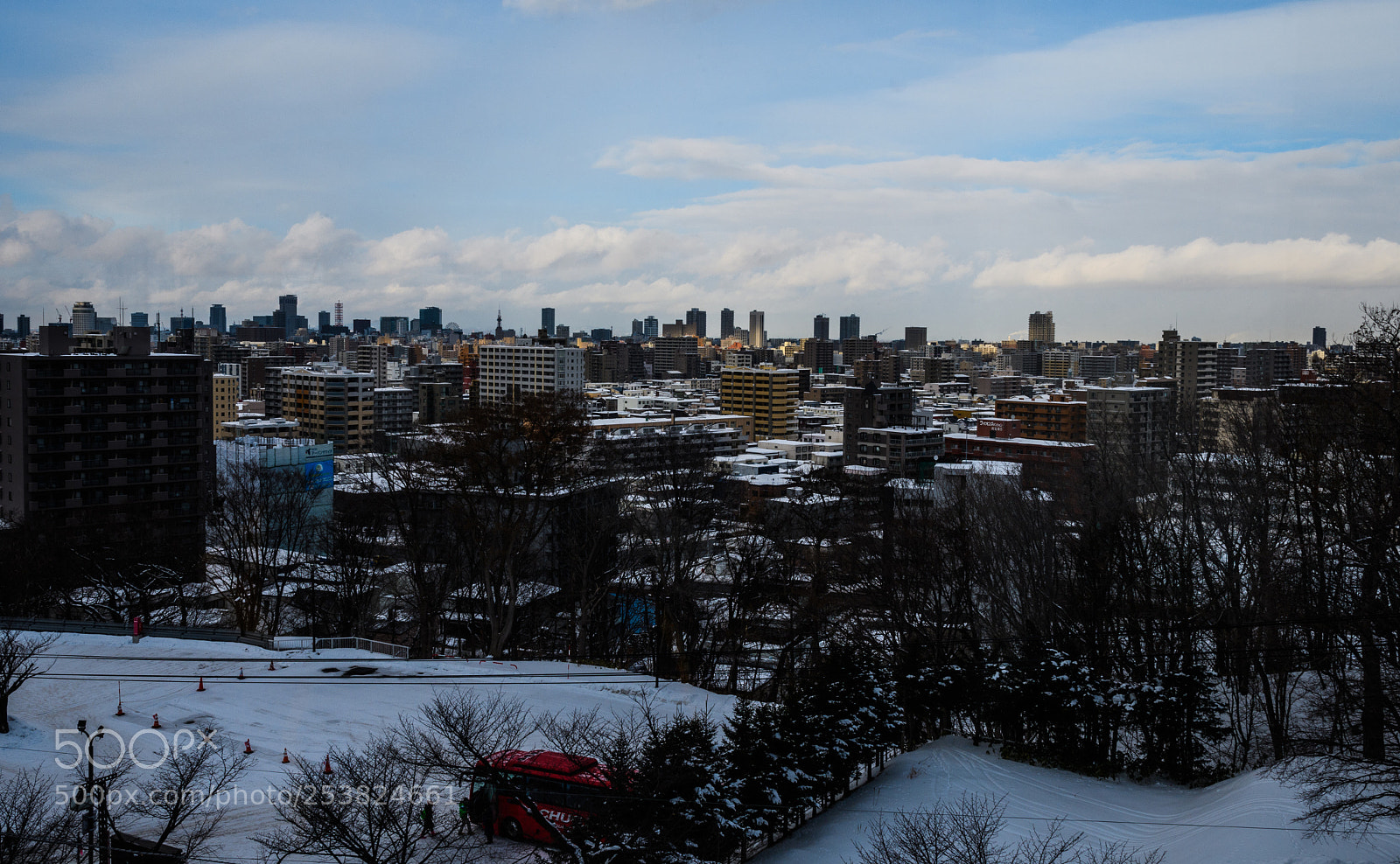 Nikon D500 sample photo. A white cold city photography