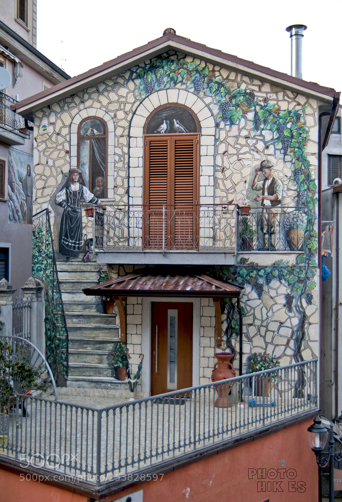 Nikon D300 sample photo. Mural photography