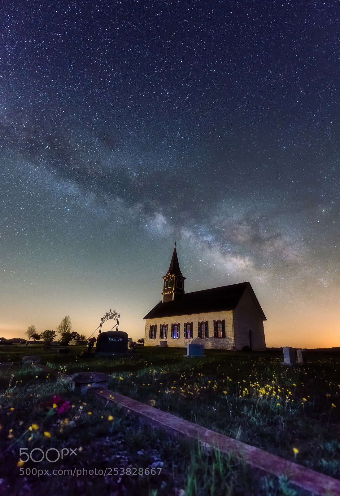 Nikon D810 sample photo. Old rock church photography