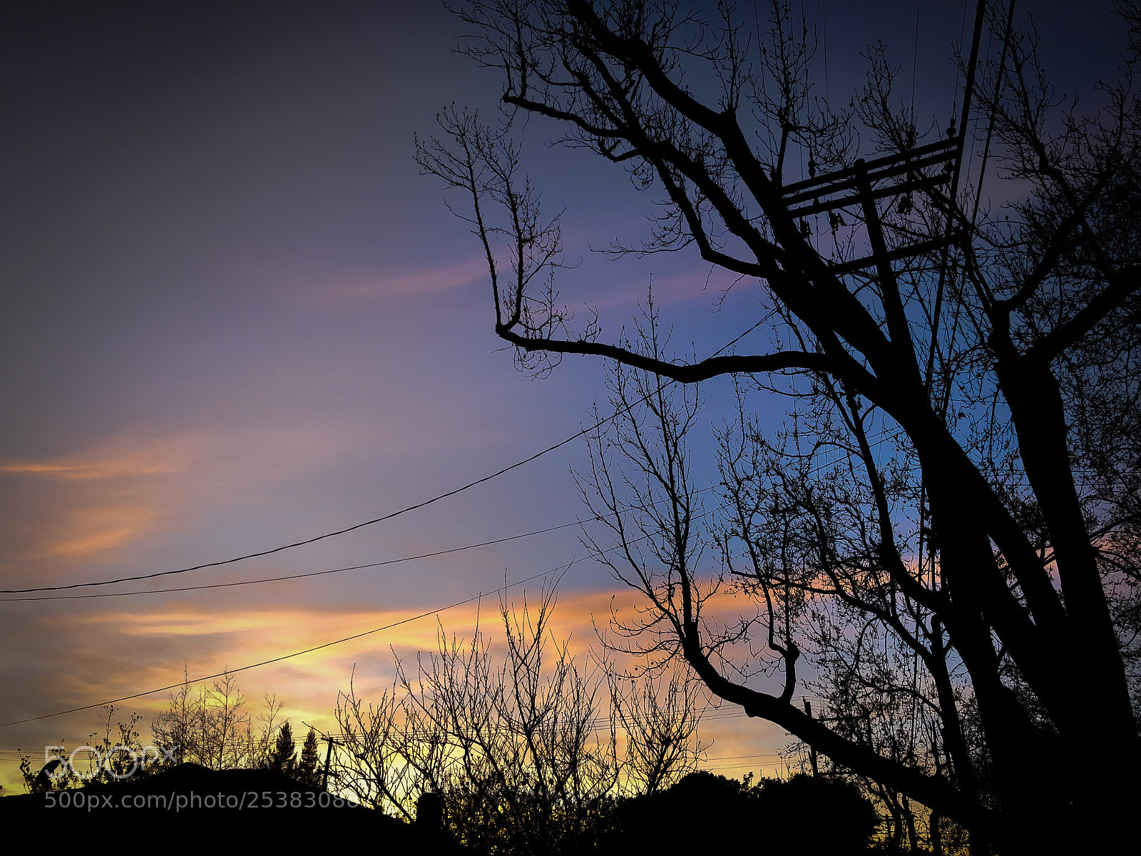 Apple iPhone X sample photo. Colorful sunset photography