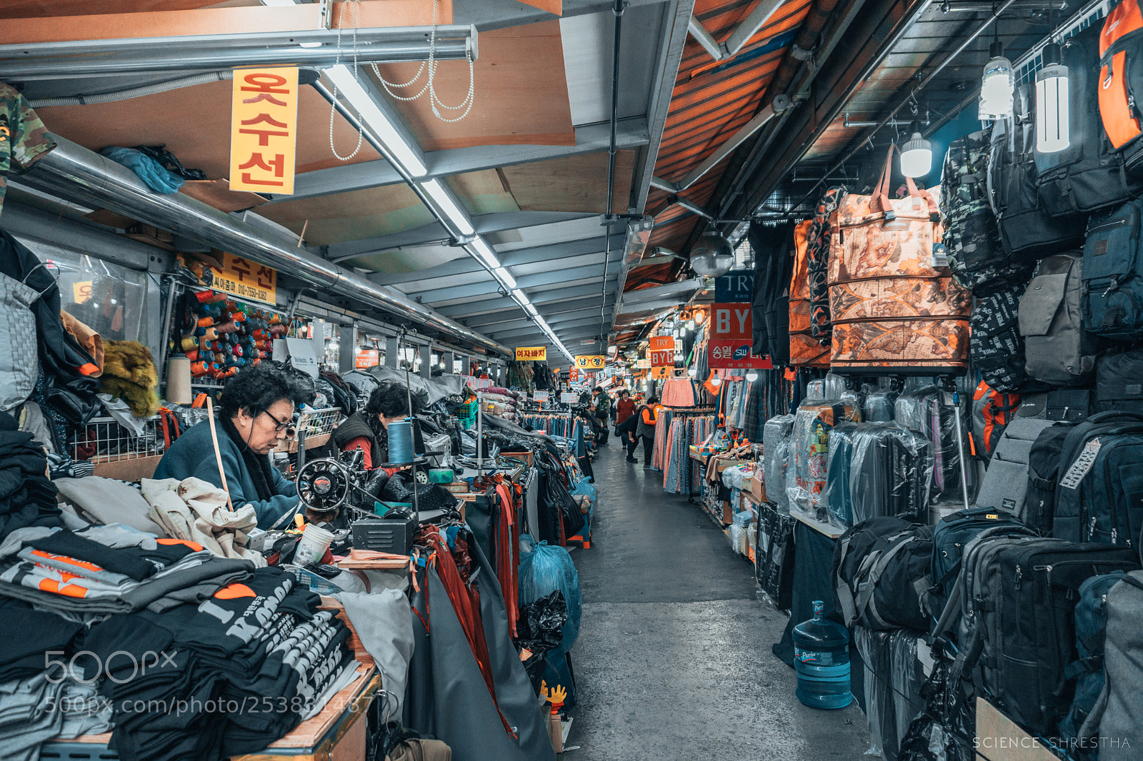 Sony a6500 sample photo. Namdaemun market photography