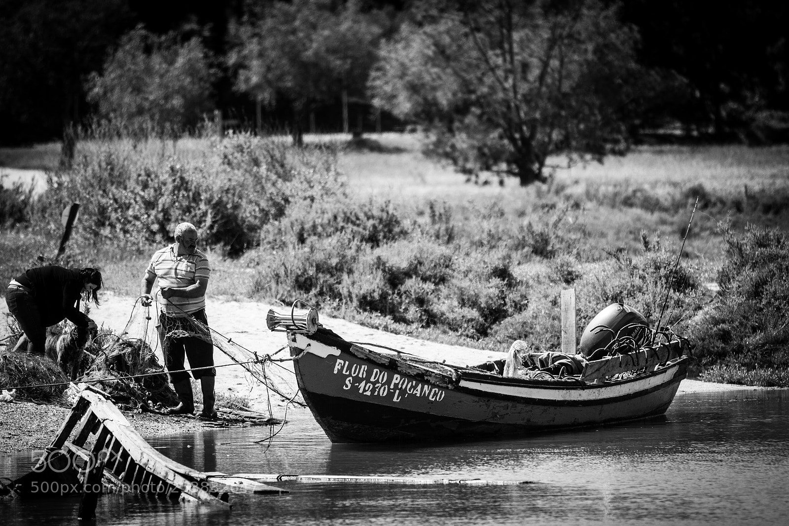 Canon EOS 7D sample photo. Fisherman at work photography