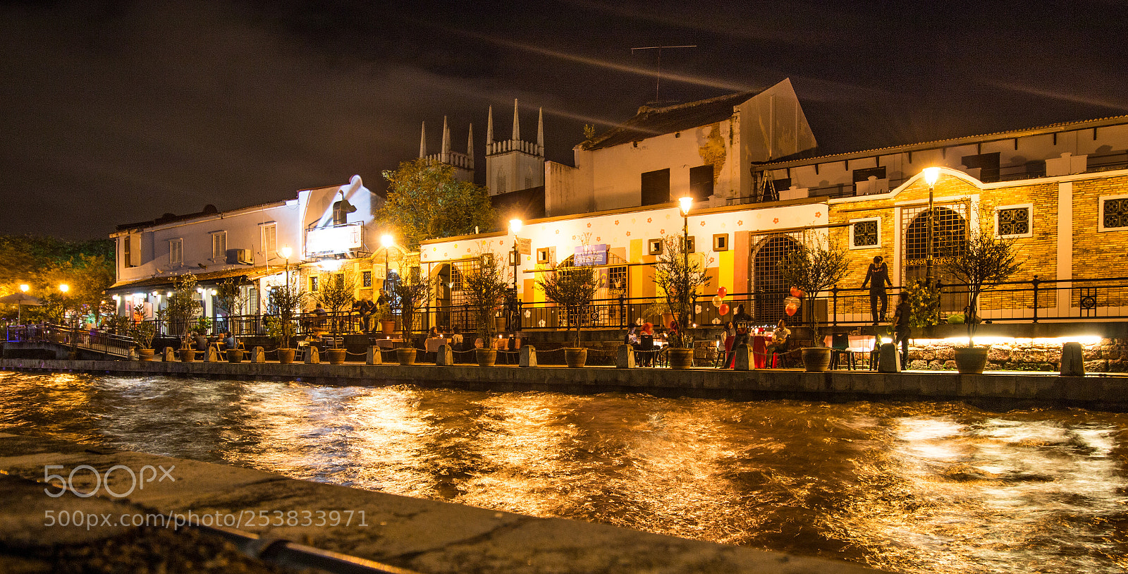 Canon EOS 70D sample photo. A canal evening photography
