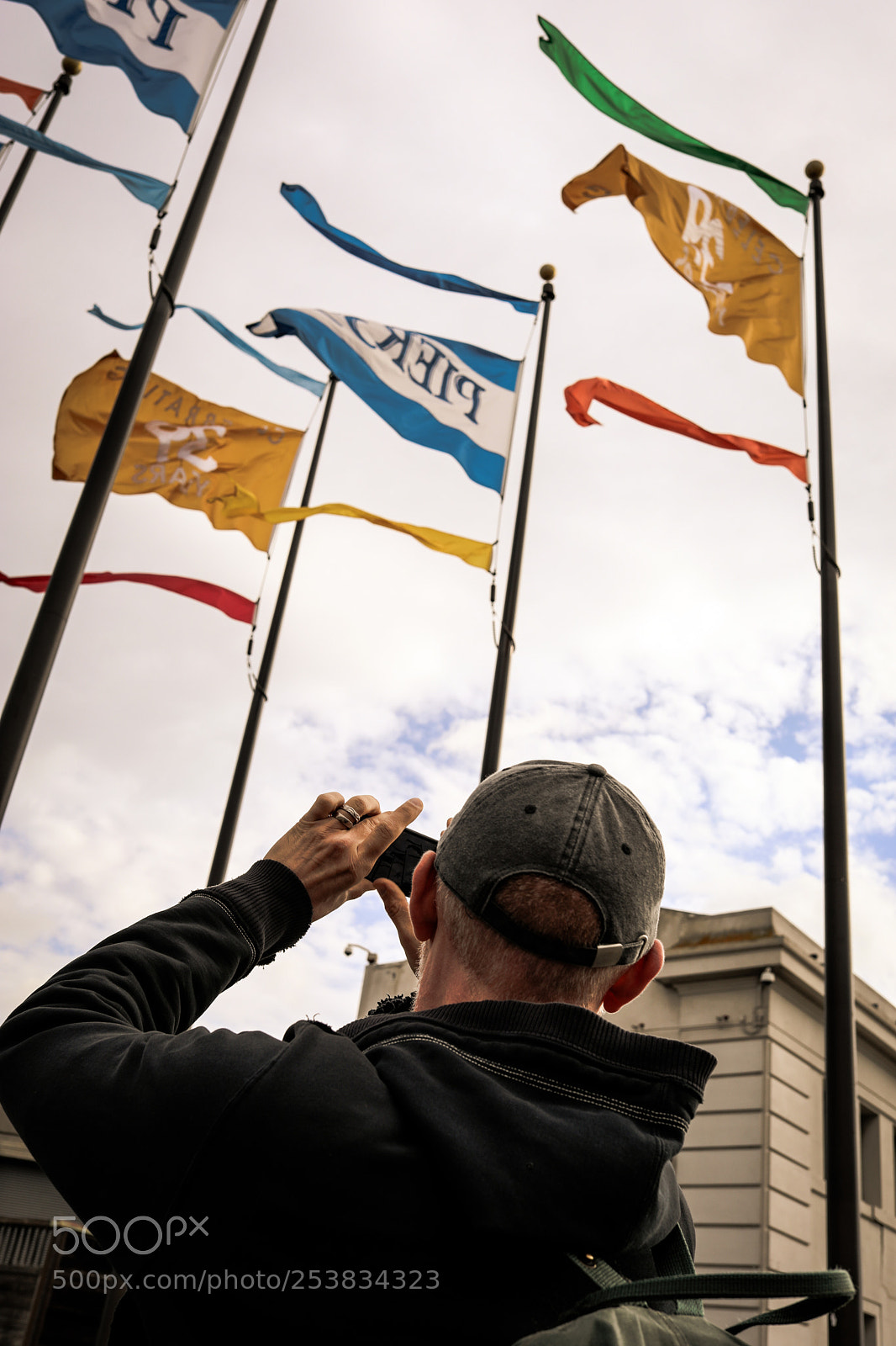 Canon EOS 5D Mark IV sample photo. Flags waving in the photography