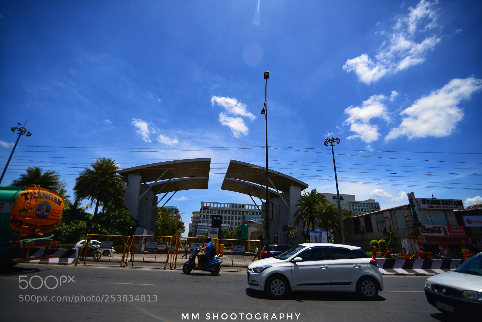 Nikon D610 sample photo. Dlf it park chennai photography