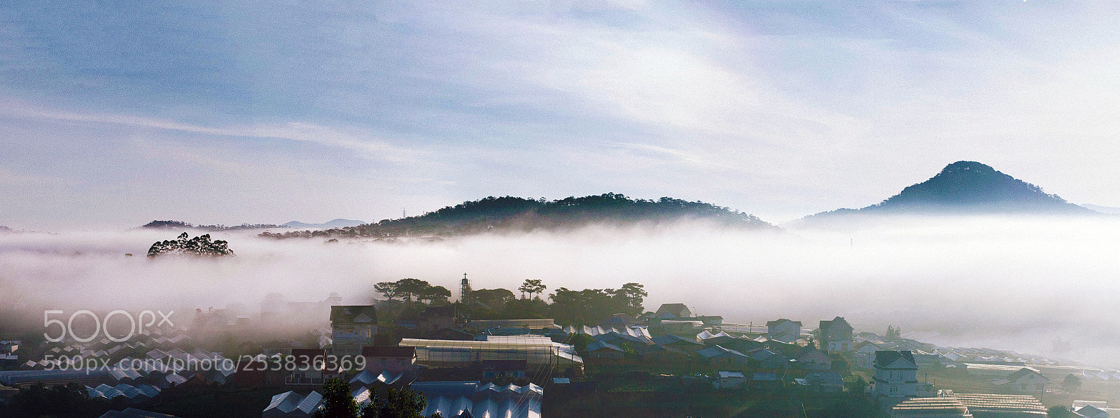 Canon EOS 5D Mark II sample photo. Dalat panoramic photography