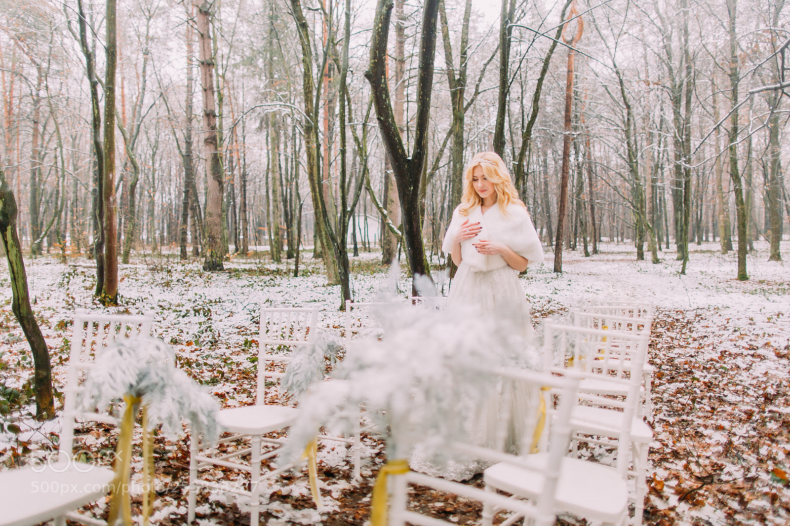 Canon EOS 6D sample photo. Beautiful blonde bride posing photography