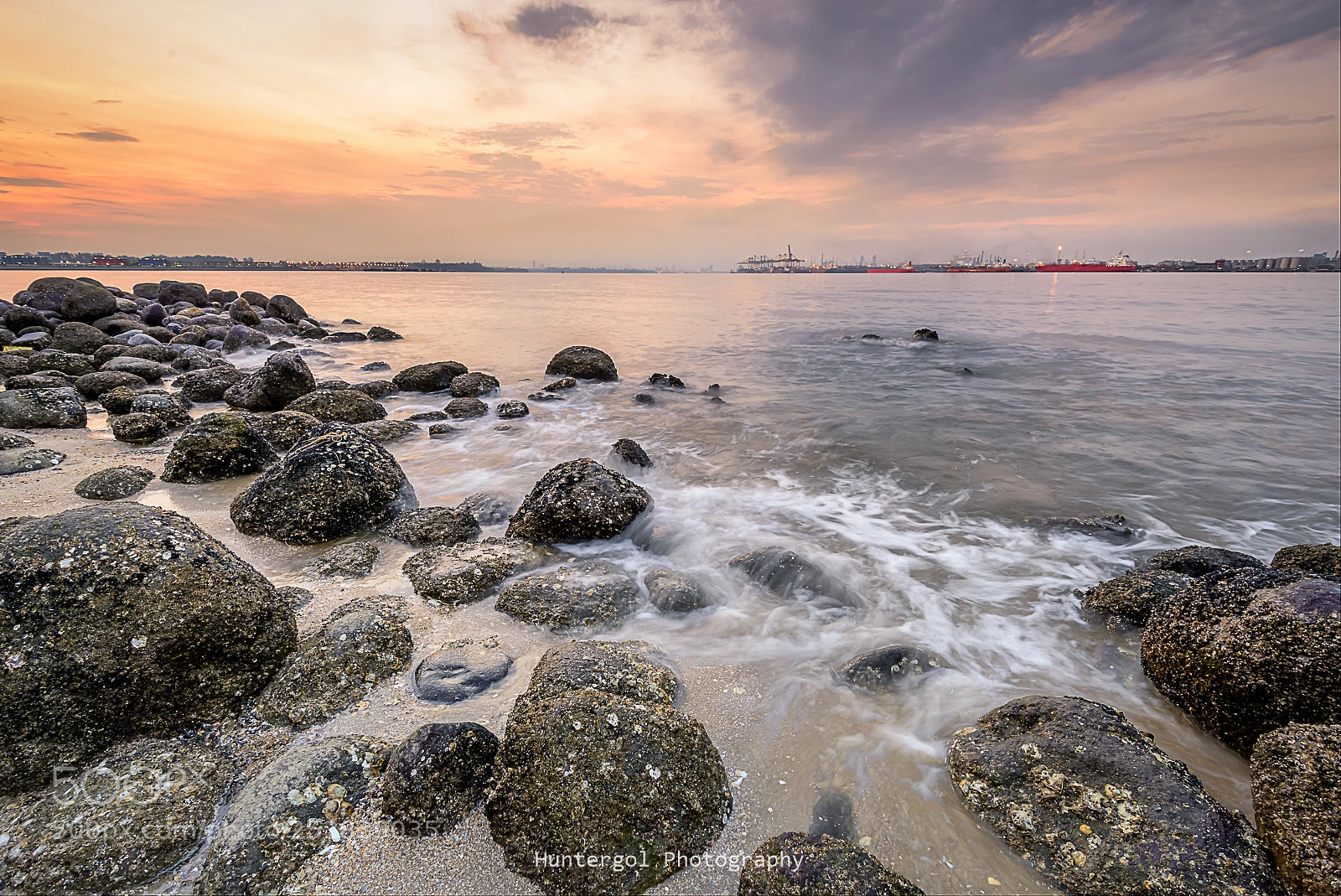 Nikon D610 sample photo. Sunset on the beach photography