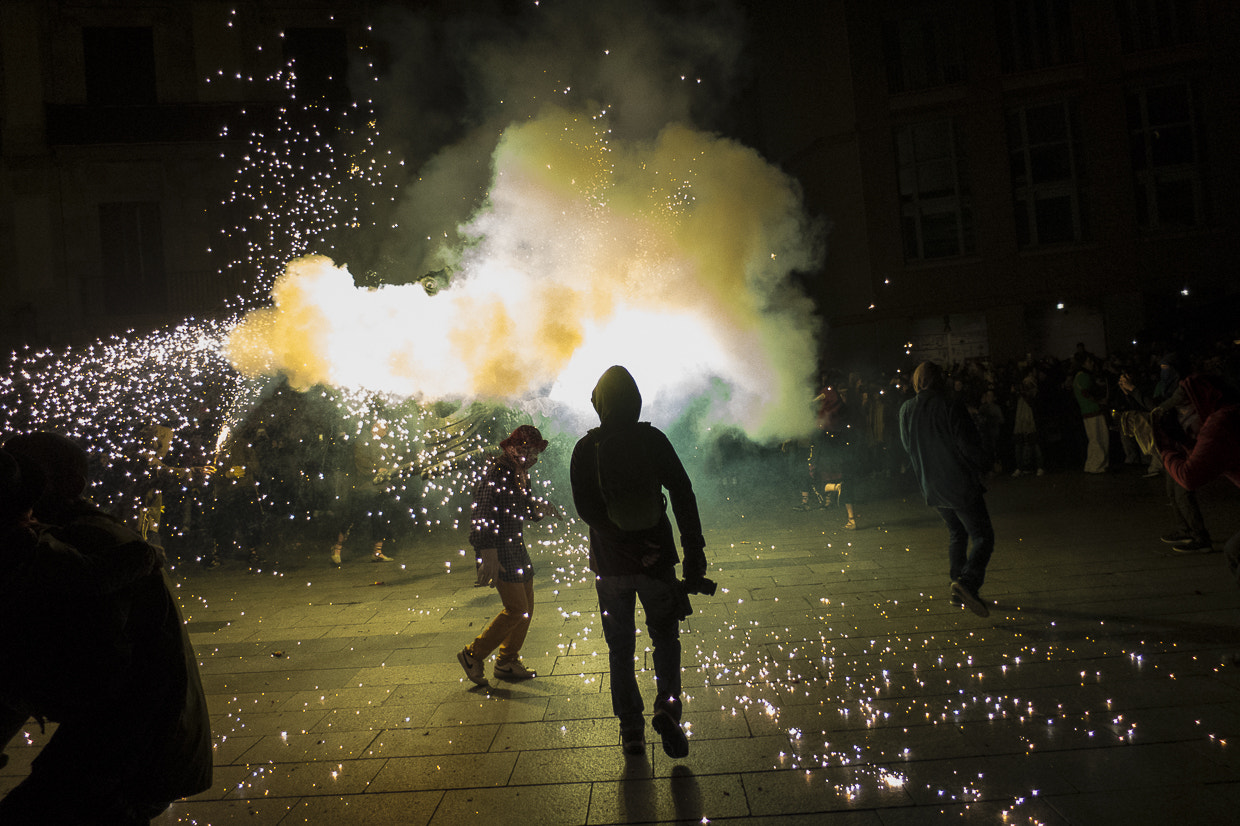 Canon PowerShot S120 sample photo. Correfoc de santa eulàlia photography