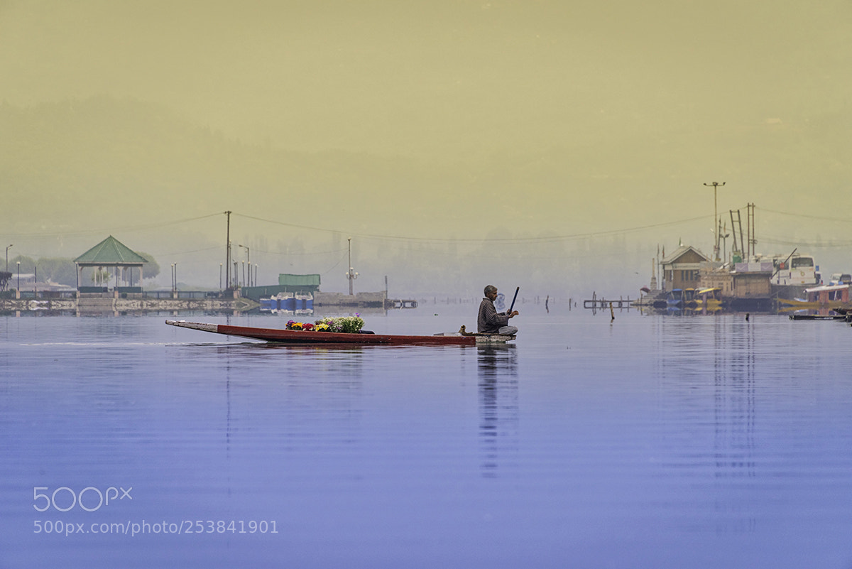 Nikon D810 sample photo. Dal lake - srinagar photography