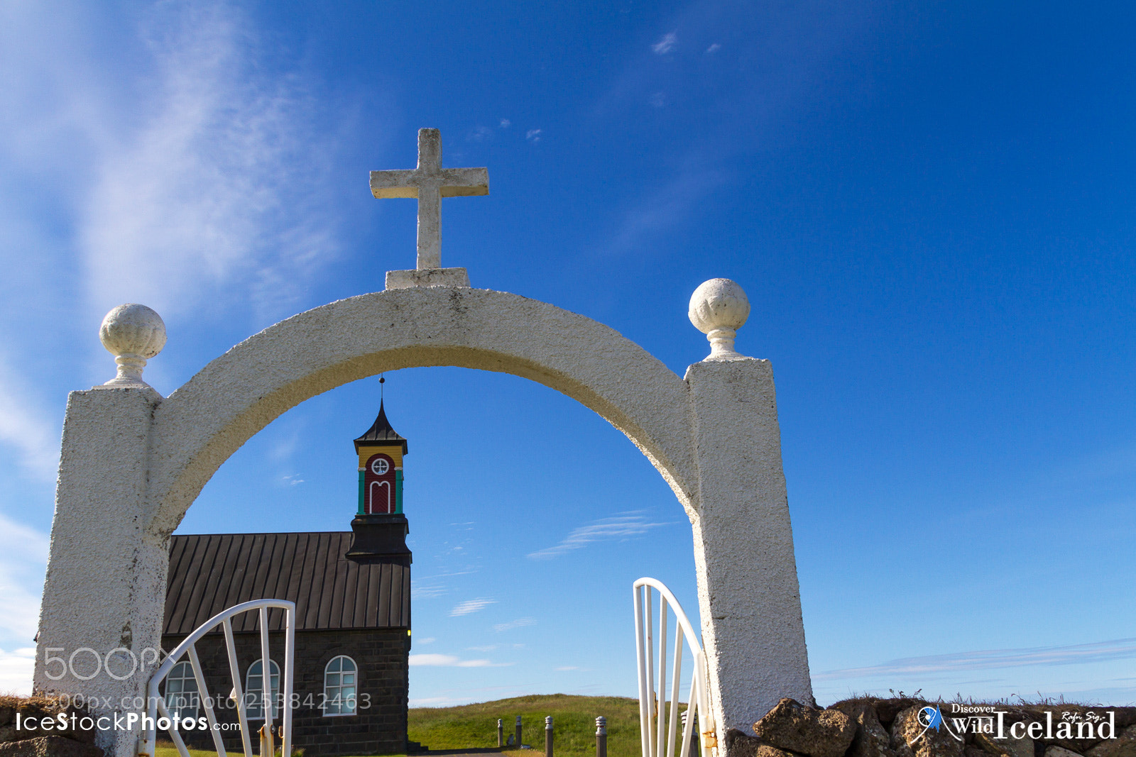 Canon EOS 7D sample photo. Hvalsneskirkja at reykjanes photography