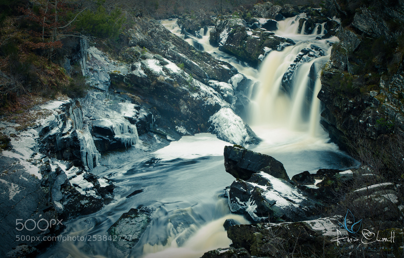 Canon EOS 7D sample photo. Rogie falls photography