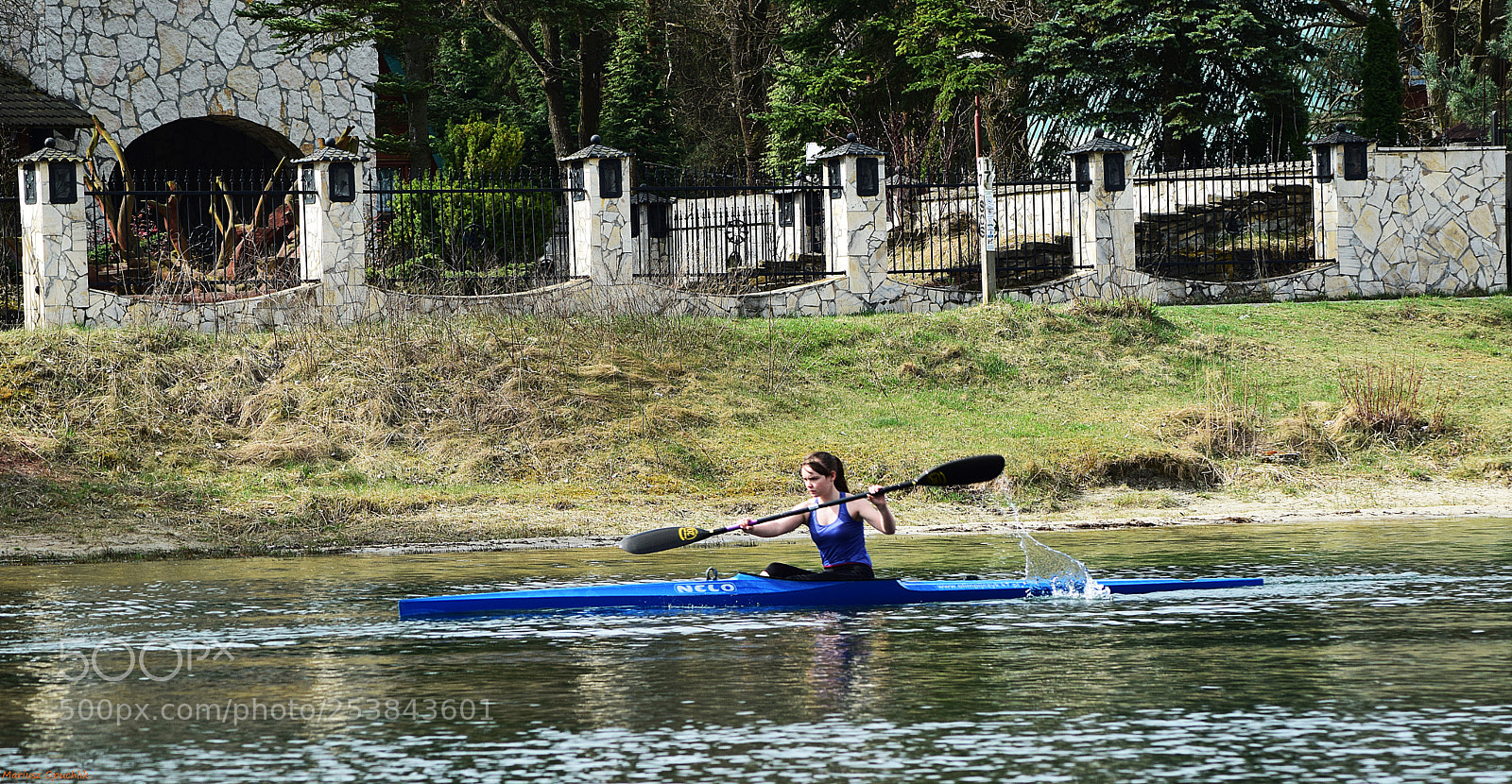 Nikon D5300 sample photo. Kayak sport photography