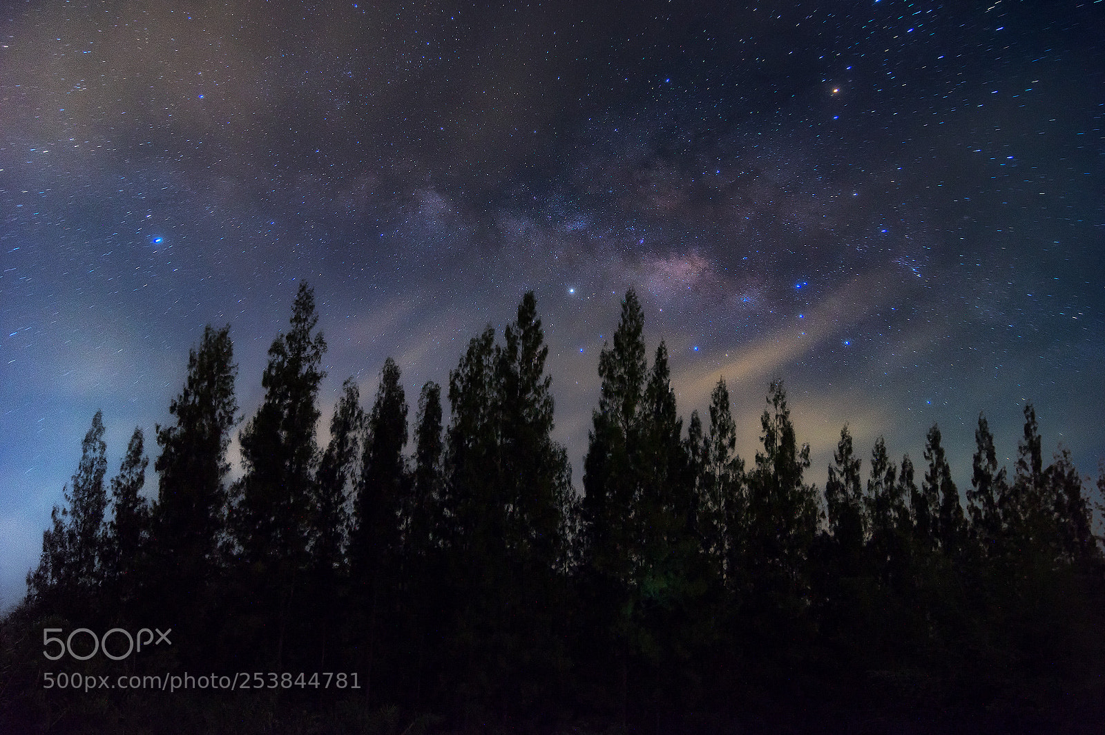 Pentax K-3 II sample photo. Milky way galaxy with photography