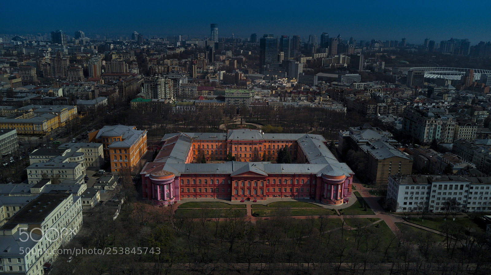 DJI FC220 sample photo. Taras shevchenko national university photography